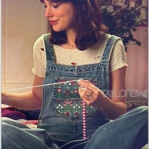 Taylor Swift inspired TLOAS Opalite Embroidered Overall